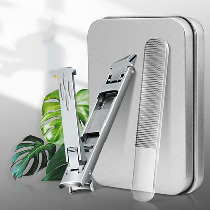 Foldable Double-Ended Nail Clipper Tool