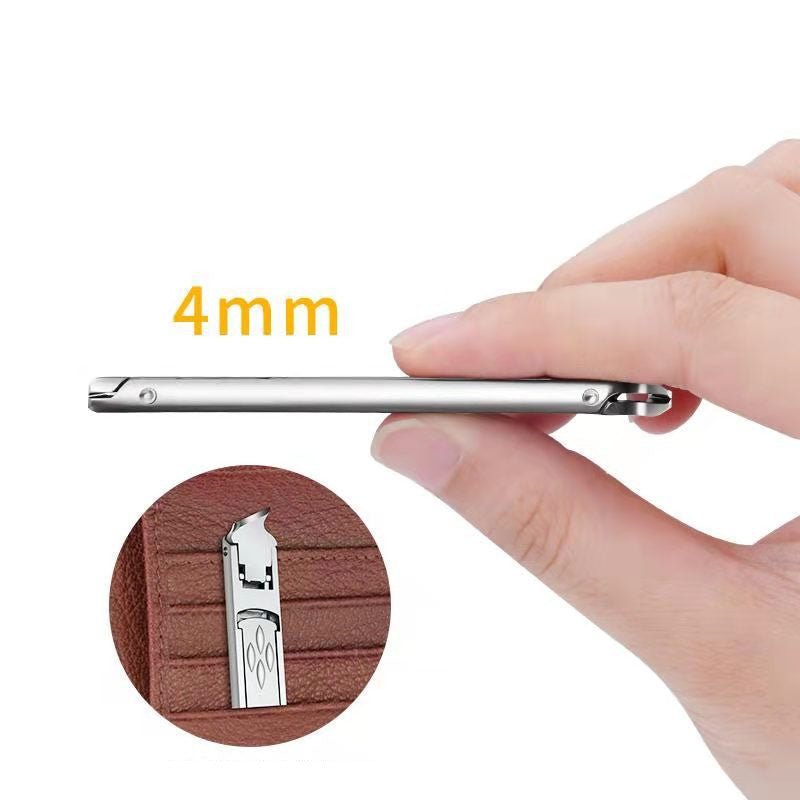 Foldable Double-Ended Nail Clipper Tool