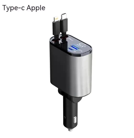 Quad-Port Car Charger