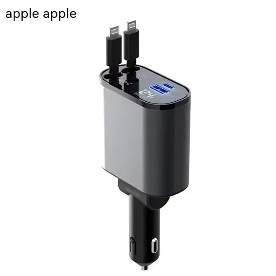Quad-Port Car Charger