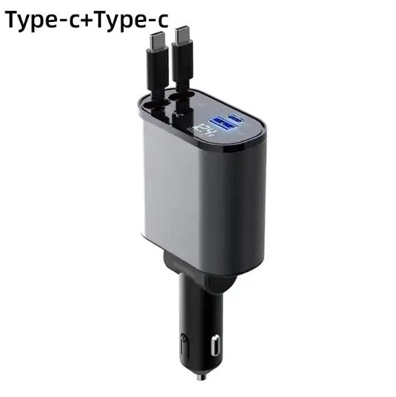 Quad-Port Car Charger